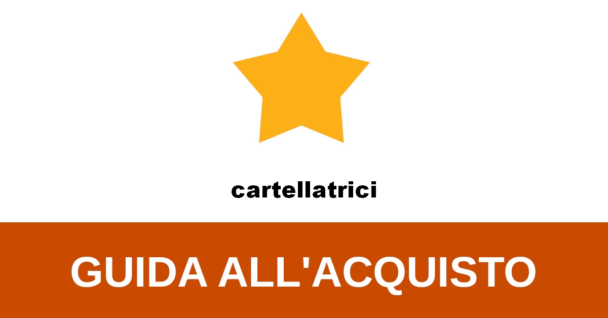 ▷ Migliori cartellatrici 2024 - Classifica e Recensioni